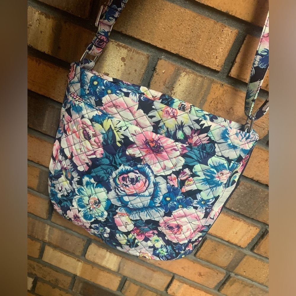 Vera Bradley Garden Grove Triple Zip Crossbody - Picture 2 of 4